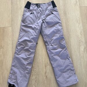 686 Women's Lavender Snow Pants with Black Waistband